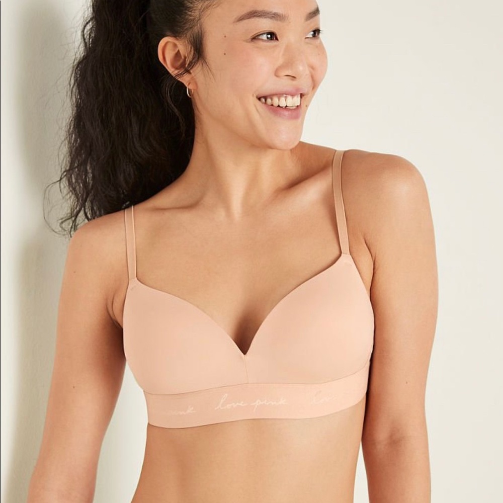 PINK beige bra☀️